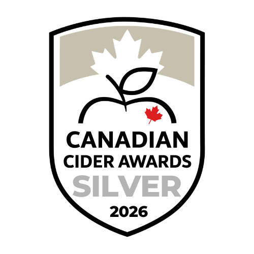 Canadian Cider Awards 2026 MacIntosh Cider was awarded a Silver in the Modern Cider Category 